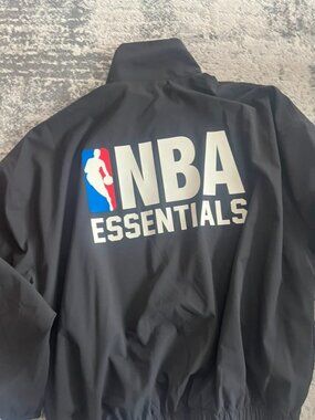 Fear of God Essentials NBA Half Zip Jacket Black Men's M
